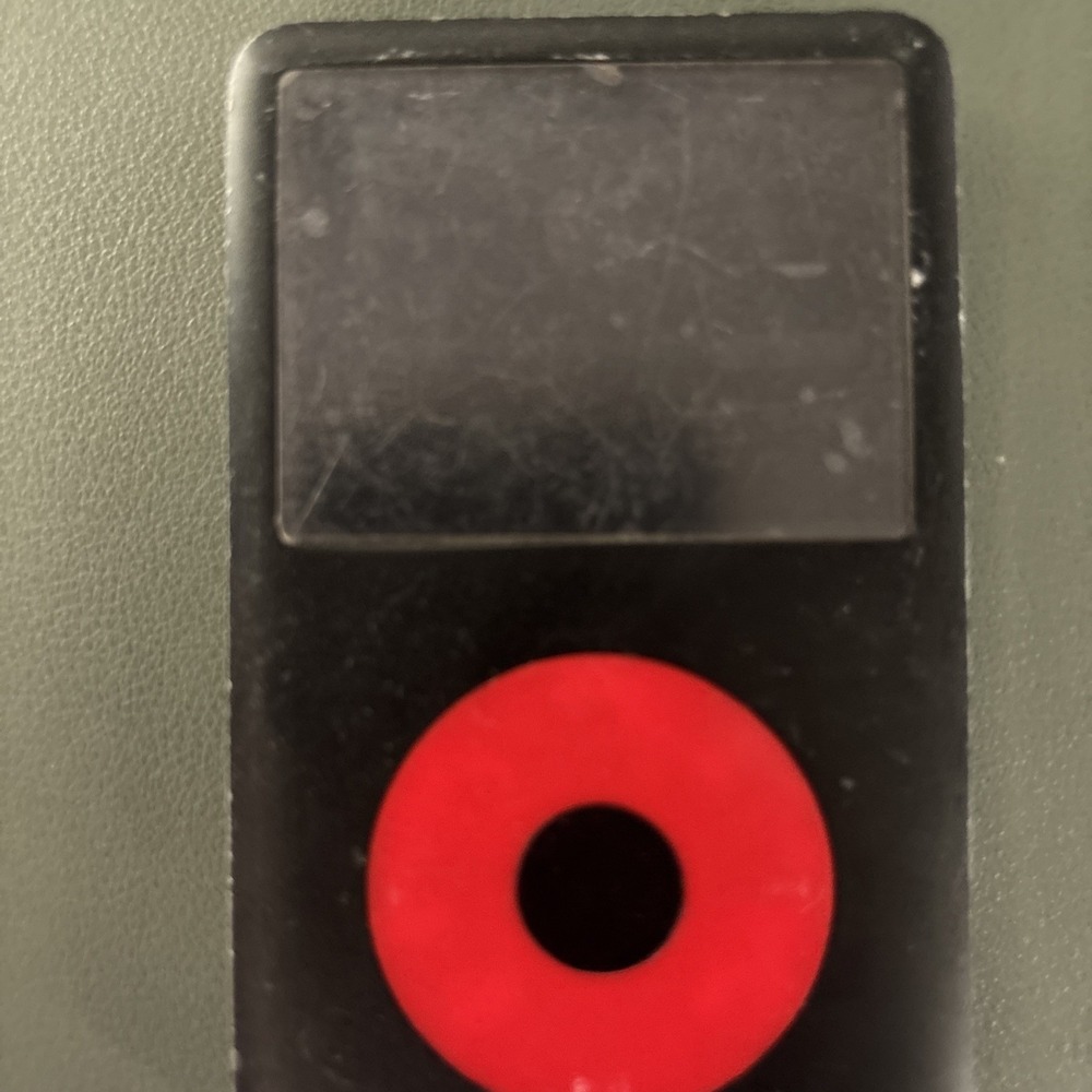 Apple iPod Video 5th Gen U2 Special Edition 256GB SSD Modded Black Red - Picture 5 of 9